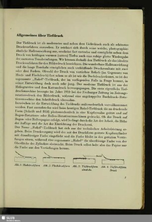 Allgemeines über Tiefdruck