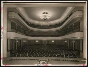 Carl-Theater (auch: Schauspielhaus), Leipzig: Ansicht Zuschauerraum