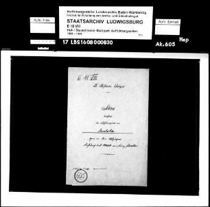 Irrelohe. Oper von Franz Schreker