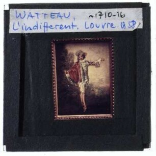 Watteau, Der Gleichgültige