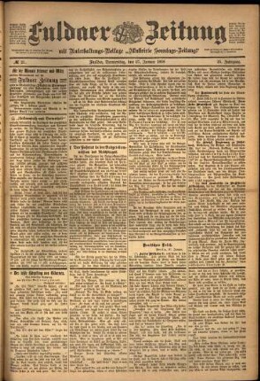 Ausgabe vom Donnerstag, den 27. Januar 1898.