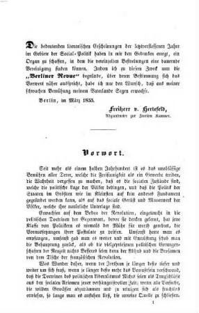 Berliner Revue : social-politische Wochenschrift. 1855,2, 1855,2 = Bd. 1