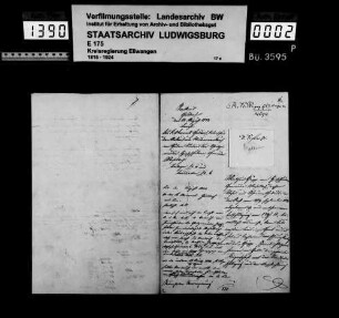 Verkauf von Grundstücken durch die Teilgemeinde Hirschfelden, Gde. Michelbach an der Bilz
