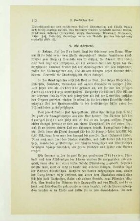 9. Die Gärtnerei