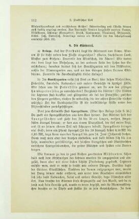 9. Die Gärtnerei