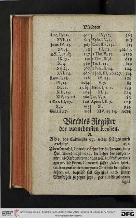 Vierdtes Register
