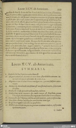 Locus XCV. ab Autoritate