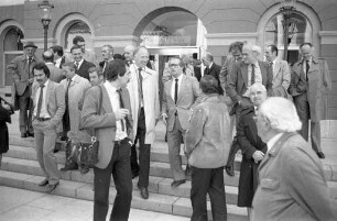 Informationsbesuch von Angehörigen der Stadtverwaltung, Sanierungsbeirat und Technischem Ausschuss der Stadt Ettlingen in Karlsruhe