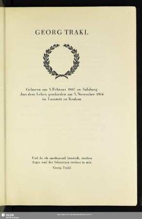 Georg Trakl