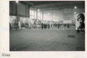 Tagung der volkseigenen Betriebe der DDR in der Messehalle in Leipzig