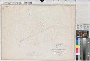 Ladbergen (Ladbergen), Teilung Kattenvenner Moor, Brouillonkarte Bl.3 Flur 18