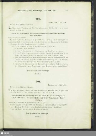 [Nr. 701-729]