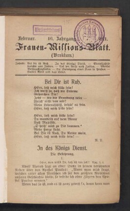 Februar 1911