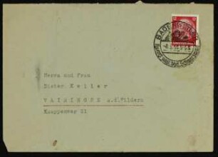 Herrn und Frau Dieter Keller
