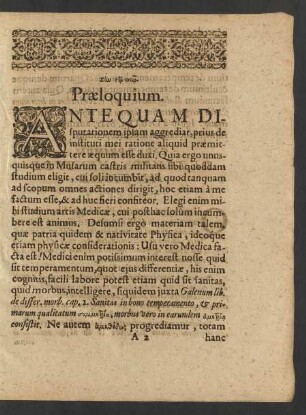 Praeloquium.