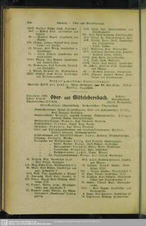 Ober- und Mittelebersbach