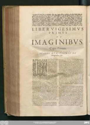 Caput Primum. Status Quaestionis De Imaginibus Dei.