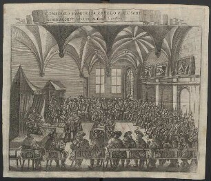 Übergebung der Augspurgischen Confession