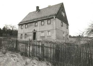 Augustusburg-Erdmannsdorf, Seilergasse 3. Wohnhaus (Häuslerhaus; um 1830). Straßenansicht