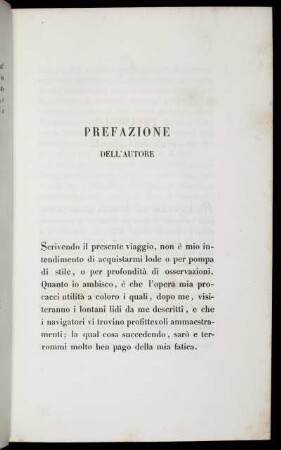Prefazione Dell' Autore