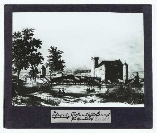 Schwetz, Deutschordensburg,unbekannt, Ansicht von Schwetz an der Weichsel (unbekannter Aufenthaltsort) : Ansicht