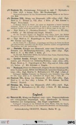 England (Nr. 497-556)