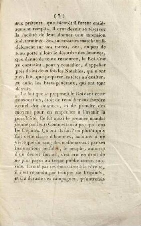 Aux soi-disans représentans de la nation française
