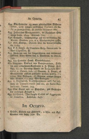 In Octavo.