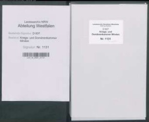 Kontributions- und Salarien-Etats für 1736 / 1737 und zugehöriger Schriftwechsel