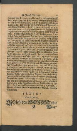 Textus Psalm. XXXVII, 5.