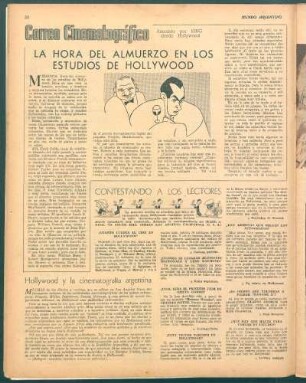 Correo cinematográfico : Atendido por King desde Hollywood