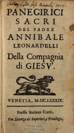 Panegirici sacri