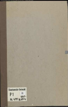 Kirchenbuchduplikat der evangelischen Gemeinde Wehdem, Kreis Lübbecke (GHT 1867-1874) (Gemeinde: Evangelische Gemeinde Wehdem)