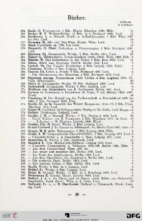 Bücher (Nr. 254-388)
