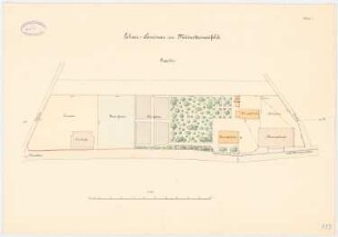 Lehrerseminar, Münstermaifeld: Lageplan 1:500