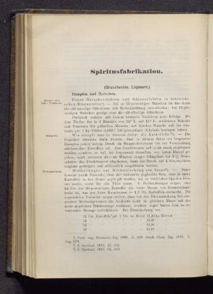 Spiritusfabrikation