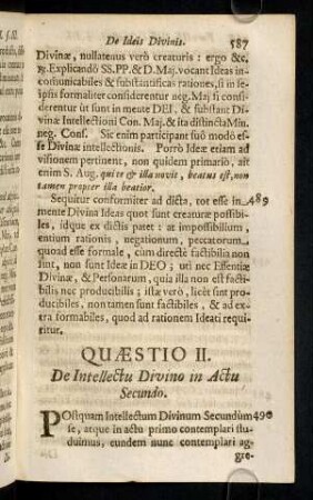 587-588, Postquam Intellectum Divinum Secundum ...
