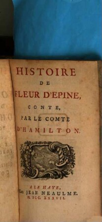 Histoire de fleur d'Epine : conte