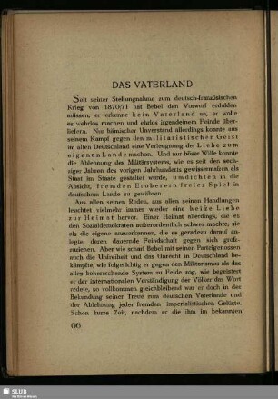Das Vaterland