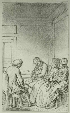 Illustration zu Richardson: Clarissa Harlowe