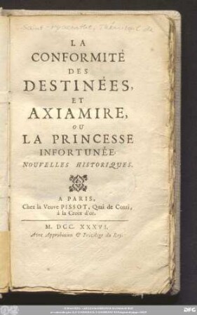 La Conformité Des Destinées