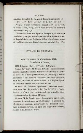 Extraits de journaux.