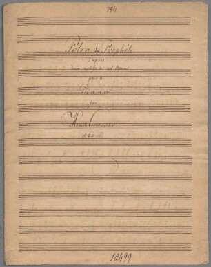 Polka du Prophète, pf, op. 64/1 - BSB Mus.Schott.Ha 11184-2