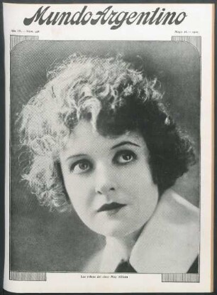 Las reinas del cine: May Allison [Fotografía]