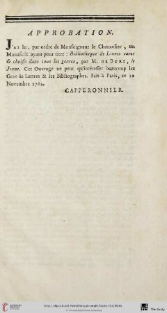 Approbation