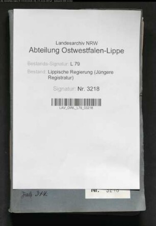 Bau der Eisenbahn Lage - Hameln, Band 8