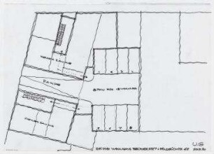 Wohnhaus Brüderstraße (nicht realisiert) – Grundriss UG. Berlin-Spandau, Brüderstraße 7, Földerichstraße 62