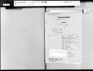 Beklagter: Jöris, Jakob; Zeuge: Welfers, Wilhelm; Zeuge: Ungerechts, Josef: Heimtückegesetz (staatsfeindliche Äußerungen)