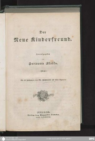 [1]: Der neue Kinderfreund