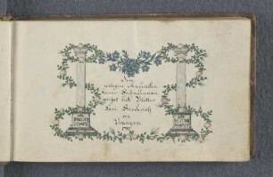[Stammbuch Carl Friedrich von Prangen]